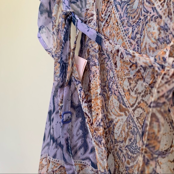 Victoria’s Secret Floral Cold Shoulder Night Top S - Picture 2 of 8